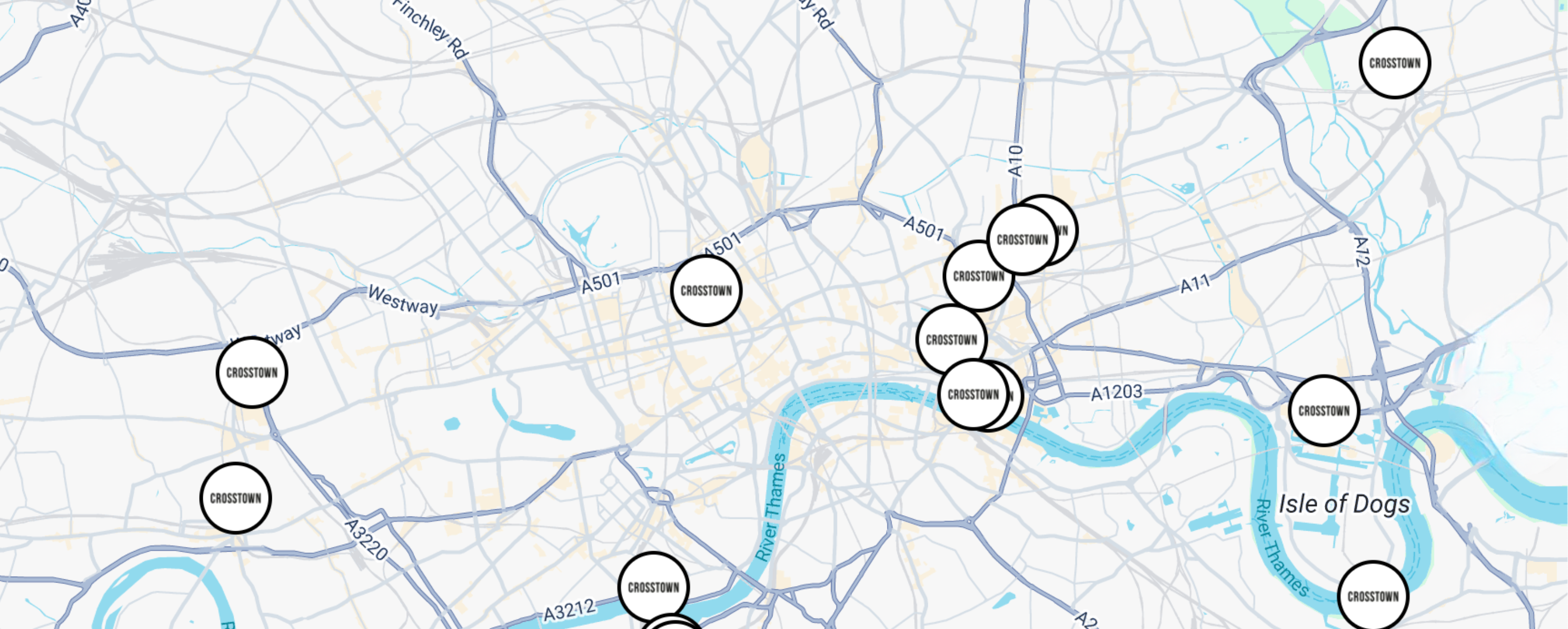 Map on the Slerp Browse page syncing with the store list