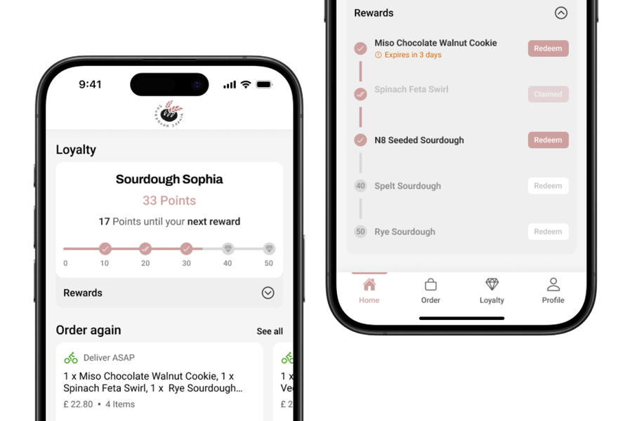 Slerp loyalty and rewards