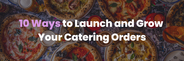 Catering and food spread