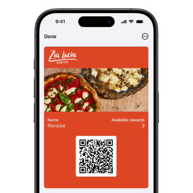 Wallet Pass loyalty in-store